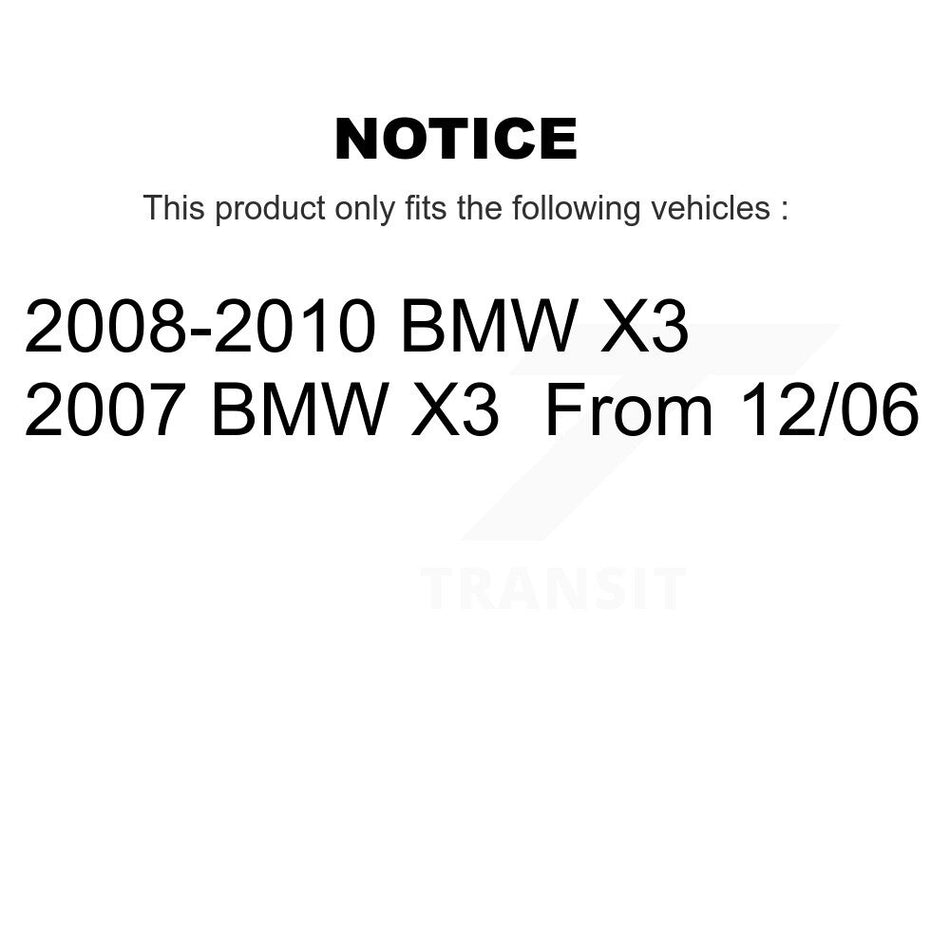 Front Suspension Ball Joint And Tie Rod End Kit For BMW X3 KTR-102303