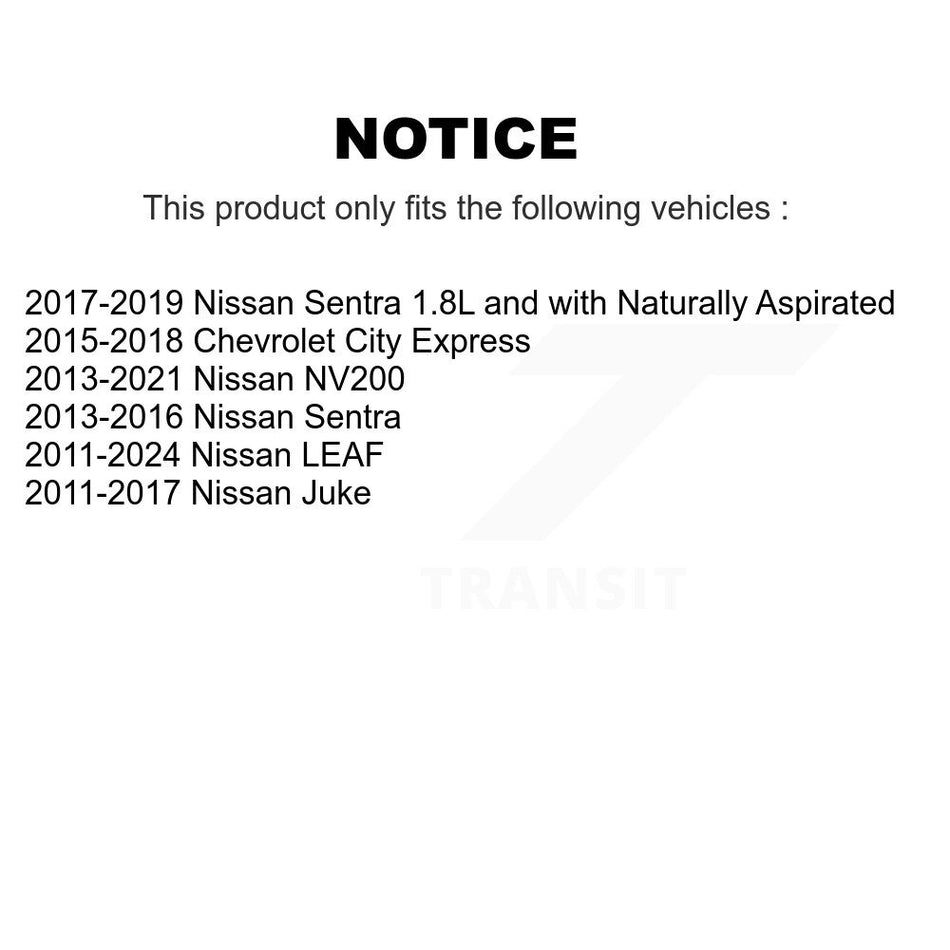 Front Suspension Ball Joint And Tie Rod End Kit For Nissan Sentra NV200 LEAF KTR-102445