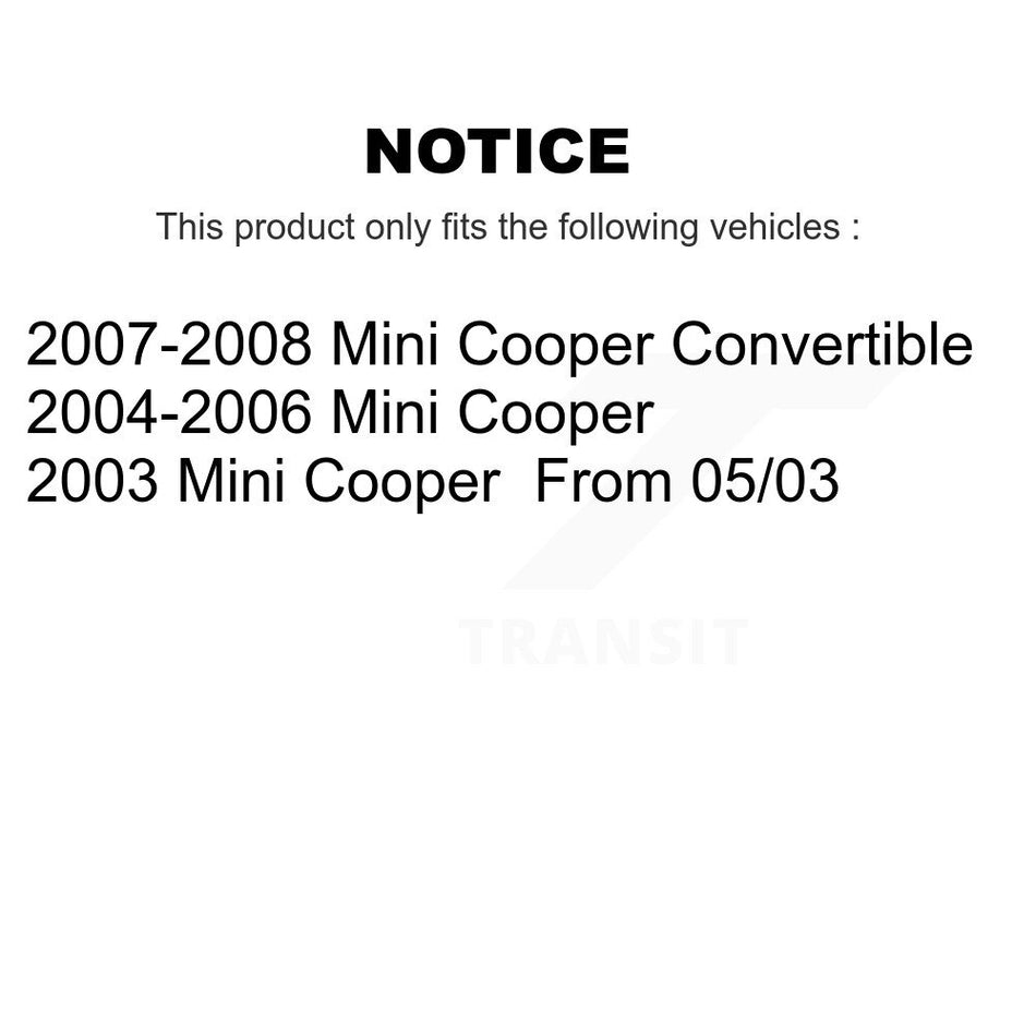 Front Suspension Ball Joint And Tie Rod End Kit For Mini Cooper KTR-102548