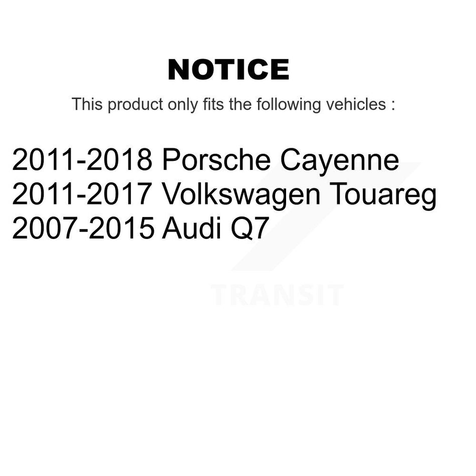 Front Suspension Control Arm Assembly And Tie Rod End Kit For Porsche Cayenne Audi Q7 KTR-102646