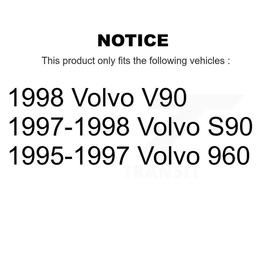 Front Steering Tie Rod End Kit For Volvo 960 S90 V90 KTR-103768