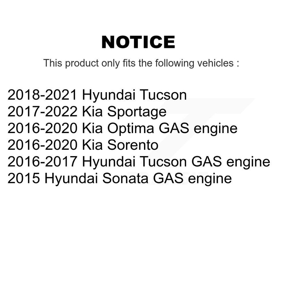 Front Steering Tie Rod End Kit For Kia Sorento Optima Hyundai Sonata KTR-103896