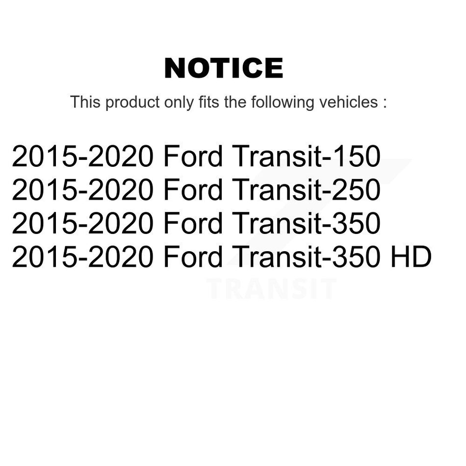 Front Suspension Ball Joints Pair For 2015-2020 Ford Transit-250 Transit-350 Transit-150 HD KTR-103975