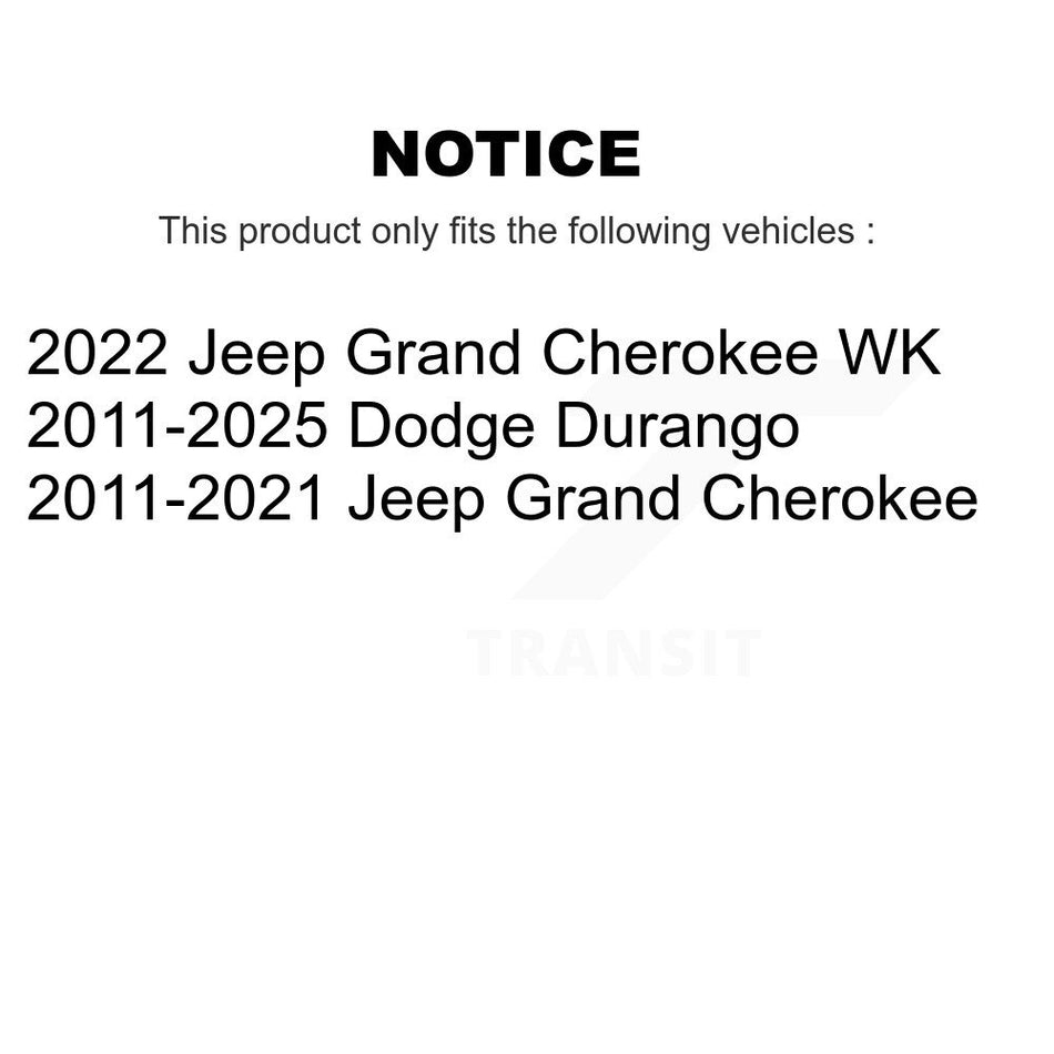 Rear Suspension Ball Joints Pair For 2019-2022 Dodge Durango KTR-104022