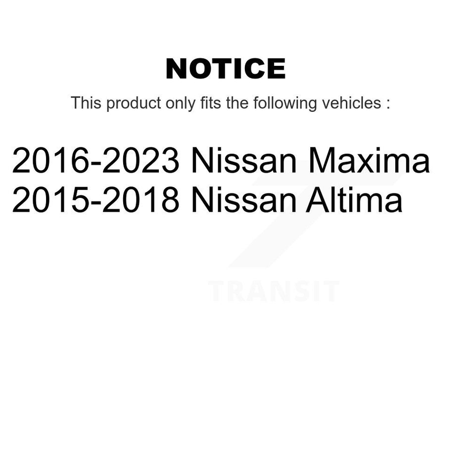 Front Suspension Control Arm And Ball Joint Assembly Kit For Nissan Altima Maxima KTR-104127