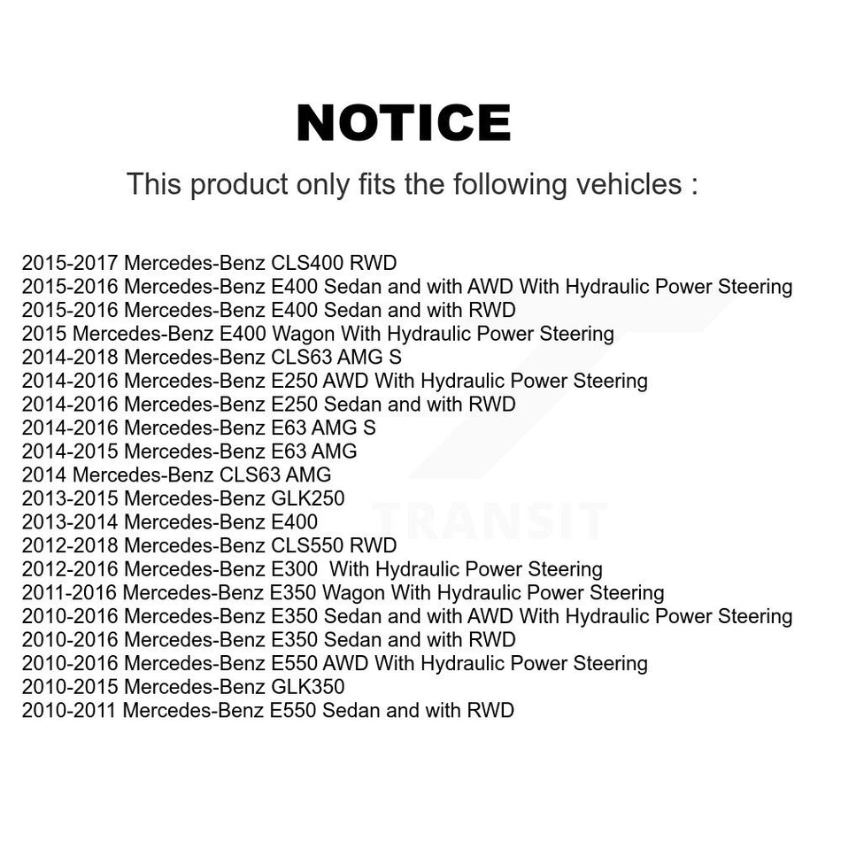 Front Outer Tie Rod End Kit For Mercedes-Benz GLK350 GLK250 E350 E550 E400 E250 CLS550 S KTR-104206