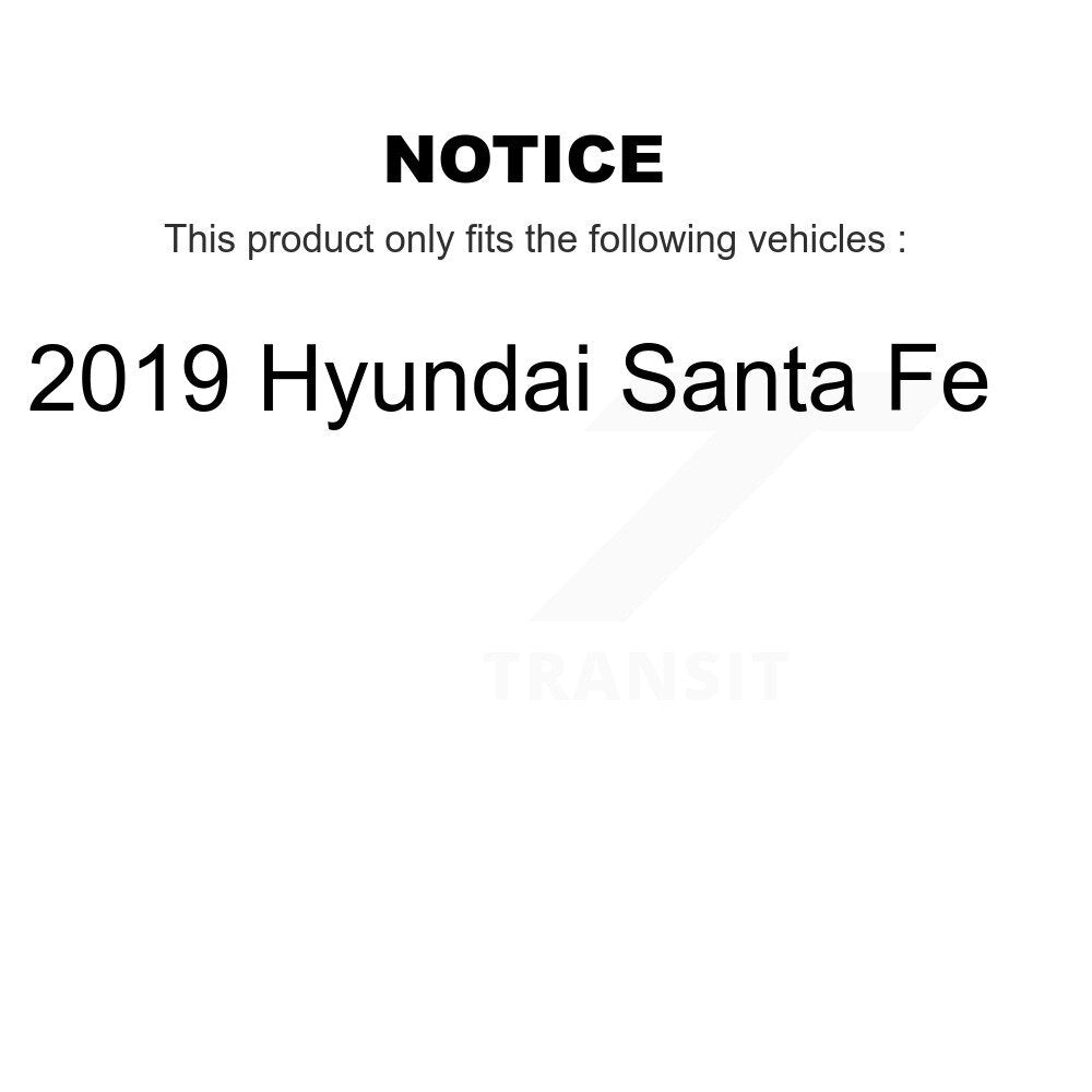 Front Suspension Control Arm And Ball Joint Assembly Link Kit For 2019 Hyundai Santa Fe KTR-104298