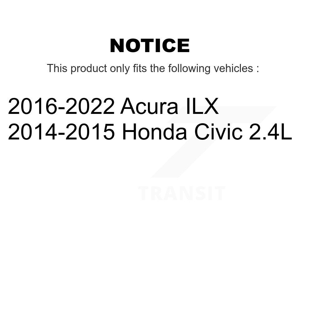 Front Suspension Control Arm And Ball Joint Assembly Link Kit For Honda Civic Acura ILX KTR-104323