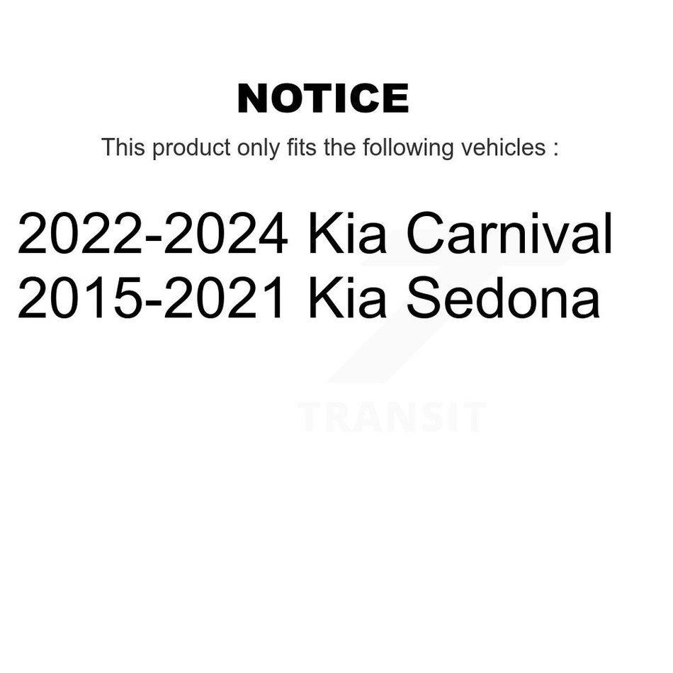 Front Lower Suspension Ball Joints Pair For Kia Sedona Carnival KTR-104377
