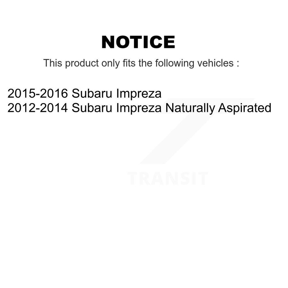 Front Lower Suspension Control Arm And Ball Joint Assembly Kit For Subaru Impreza KTR-104525
