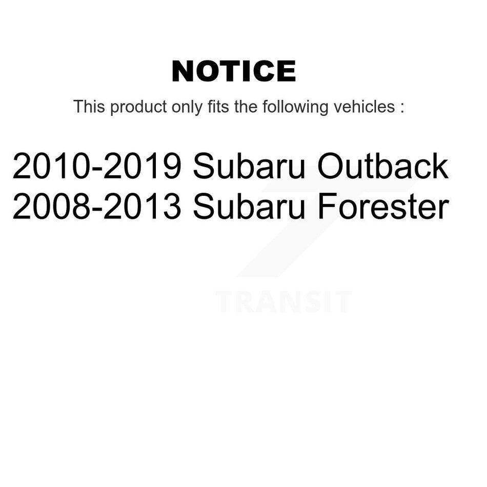 Rear Upper Suspension Control Arm And Ball Joint Assembly Kit For Subaru Outback Forester KTR-104541