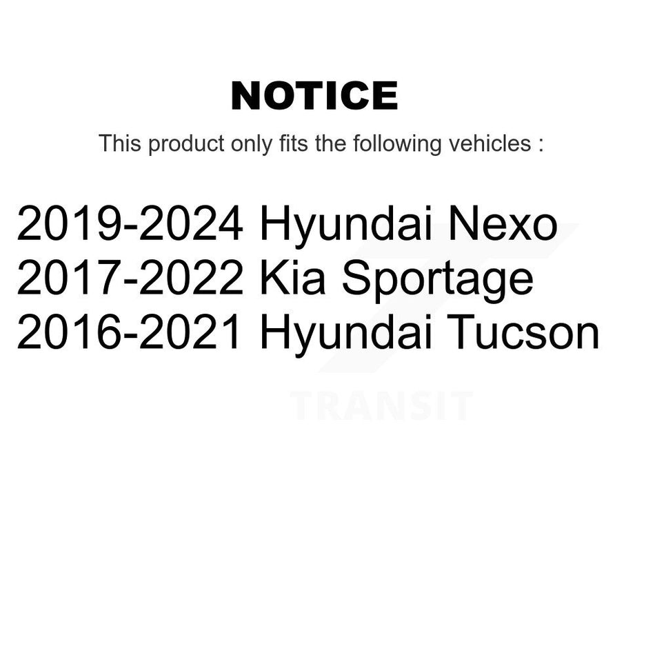 Rear Suspension Stabilizer Bar Link Pair For Hyundai Tucson Kia Sportage Nexo KTR-104706