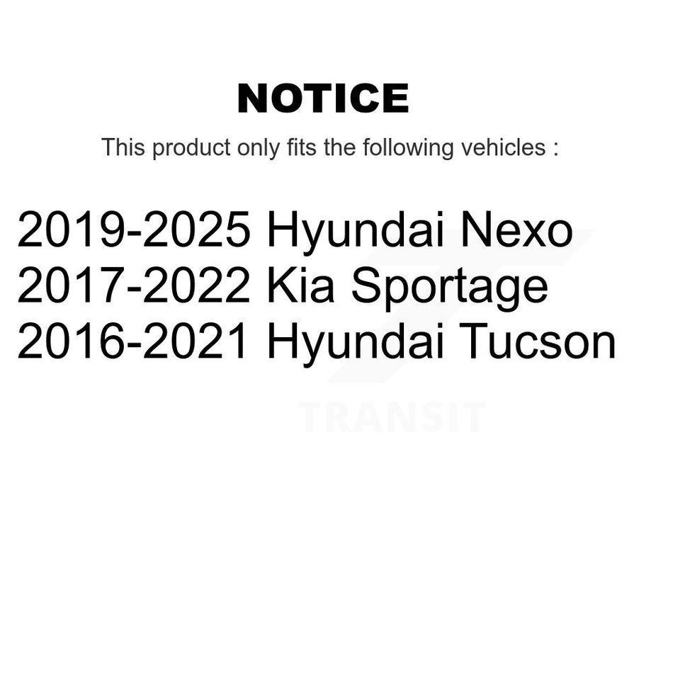 Rear Suspension Stabilizer Bar Link Pair For Hyundai Tucson Kia Sportage Nexo KTR-104706