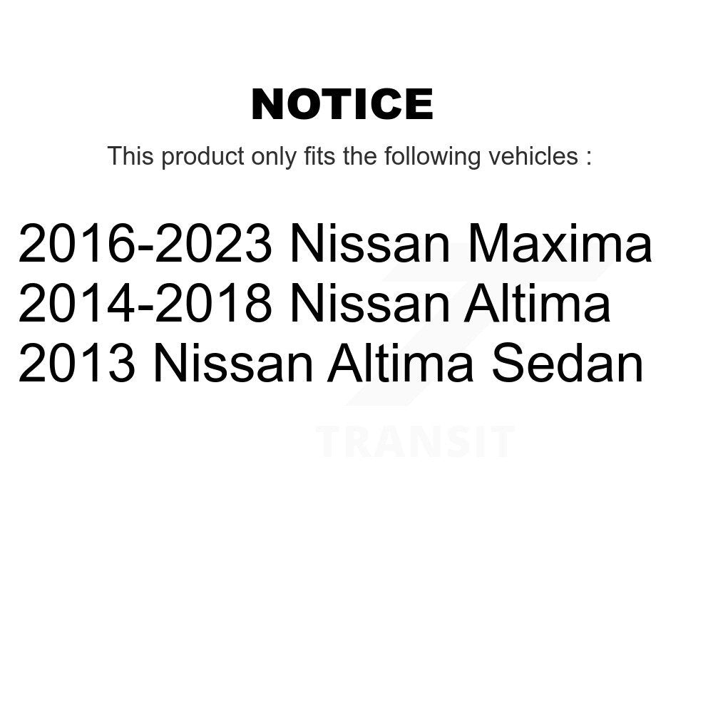 Front Inner Steering Tie Rod End Pair For Nissan Altima Maxima KTR-104804