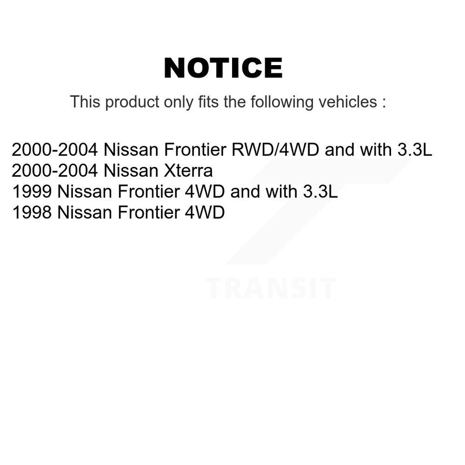 Front Inner Outer Tie Rods Center Link & Lower Ball Joints Kit For Nissan Xterra Frontier KTR-105125