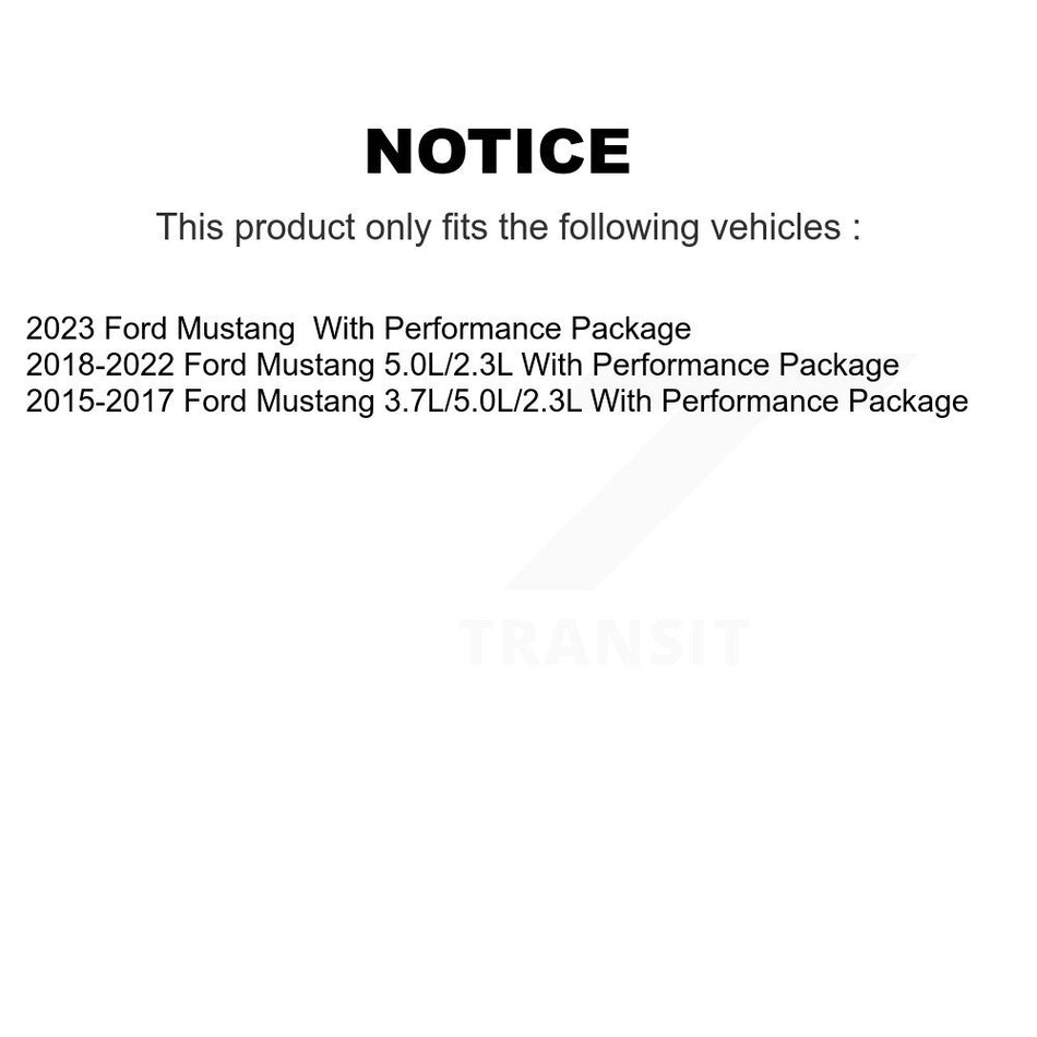 Front Lower Forward Suspension Control Arm And Ball Joint Assembly Kit For Ford Mustang KTR-105136
