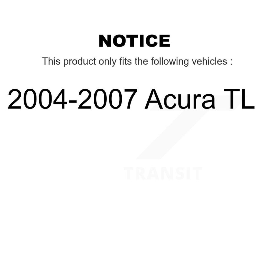 Front Lower Suspension Control Arm And Ball Joints Kit For 2004-2007 Acura TL KTR-105229