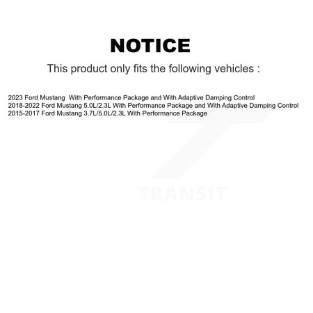 Front Lower Rearward Suspension Control Arm And Ball Joint Assembly Kit For Ford Mustang KTR-105259