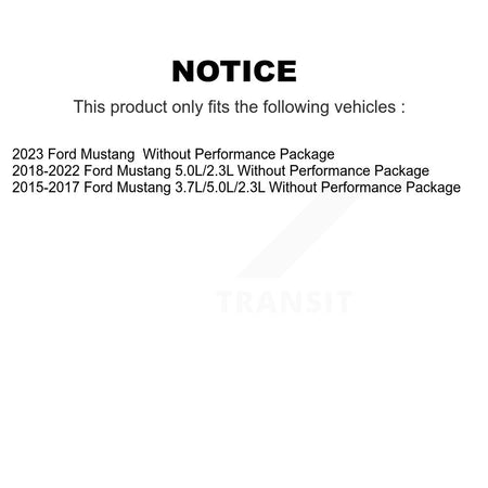 Front Lower Forward Suspension Control Arm And Ball Joint Assembly Kit For Ford Mustang KTR-105279