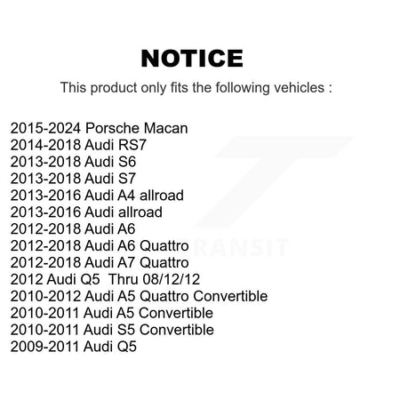 Front Suspension Control Arm Ball Joint Link Kit For Porsche Macan Audi Q5 A6 Quattro A5 KTR-105282