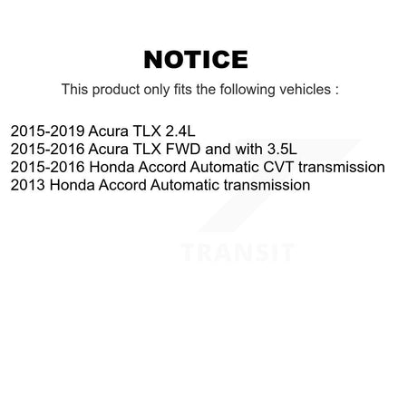 Front Suspension Control Arm And Tie Rod End Kit For Honda Accord Acura TLX KTR-105305