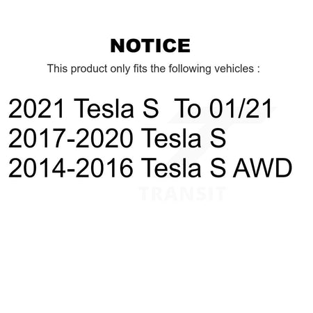 Front Suspension Stabilizer Bar Link Pair For Tesla S KTR-105354