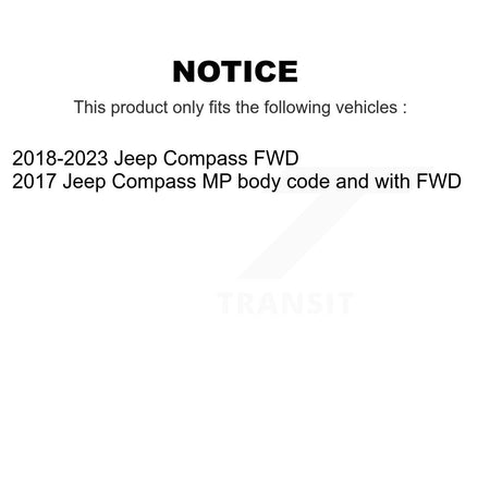 Front Rear Suspension Stabilizer Bar Link Kit For Jeep Compass KTR-105394