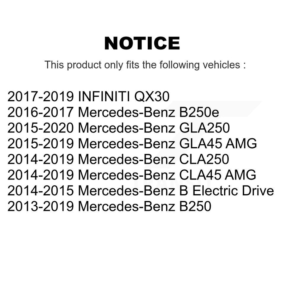 Front Lower Control Arm Ball Joint Link Kit For Mercedes-Benz GLA250 CLA250 B250 INFINITI KTR-105420
