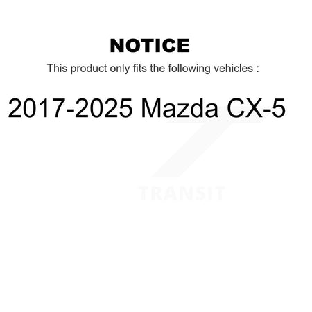 Front Suspension Lower Control Arm Ball Joint Assembly Link Kit For 2017-2025 Mazda CX-5 KTR-105432