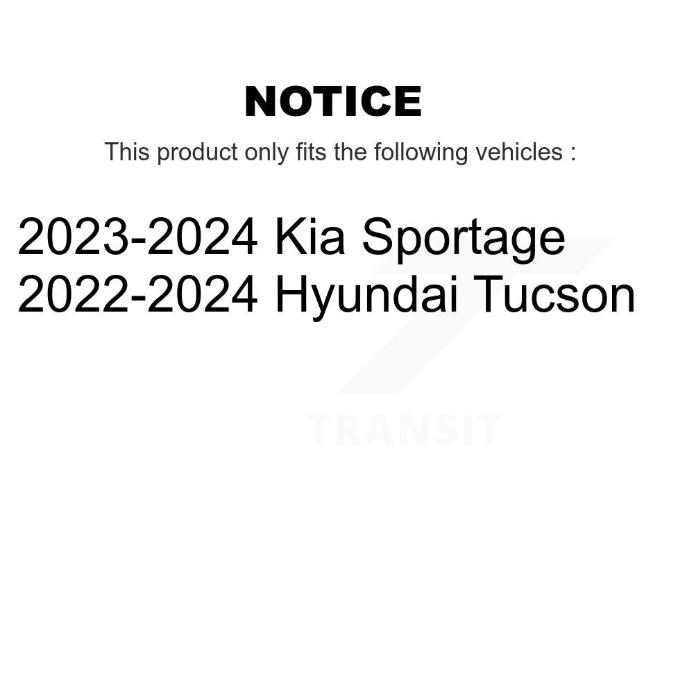 Front Rear Suspension Stabilizer Bar Link Kit For Hyundai Tucson Kia Sportage KTR-105529