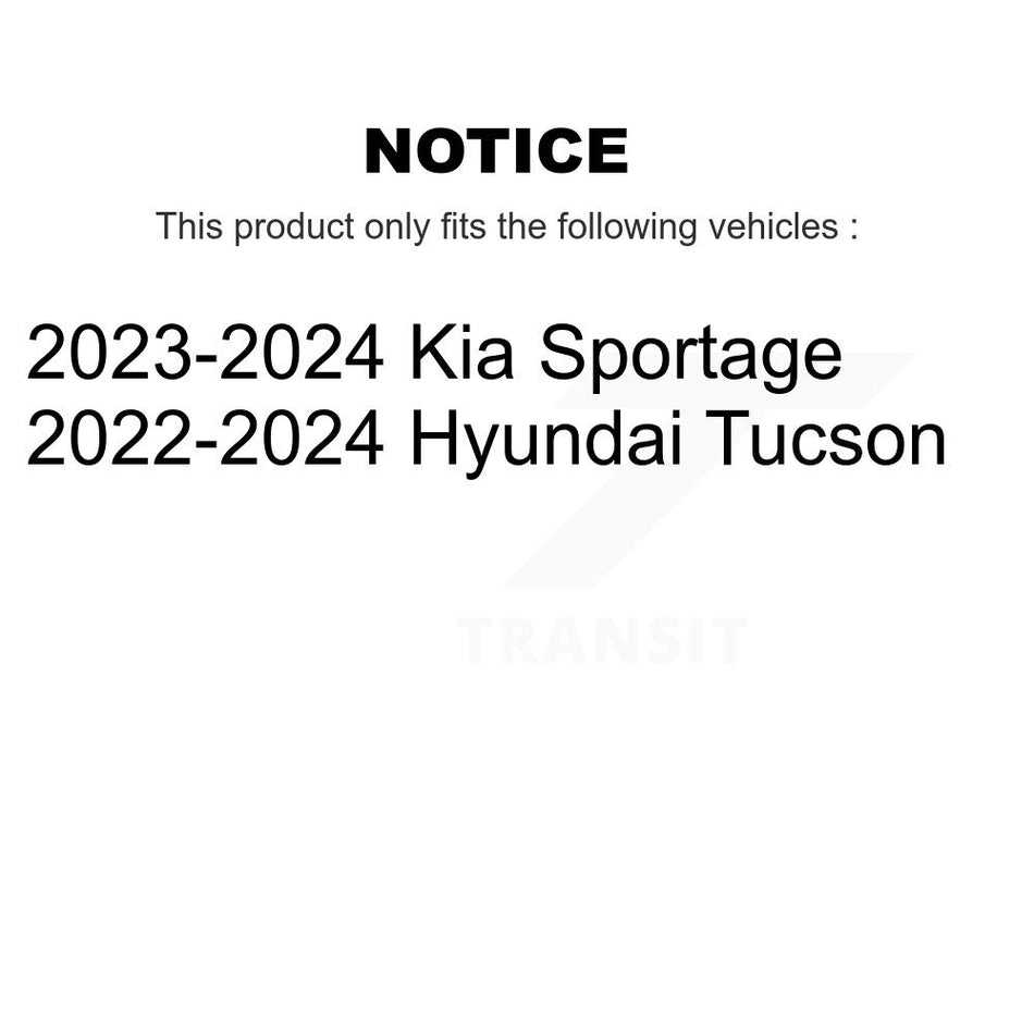 Front Rear Suspension Stabilizer Bar Link Kit For Hyundai Tucson Kia Sportage KTR-105529