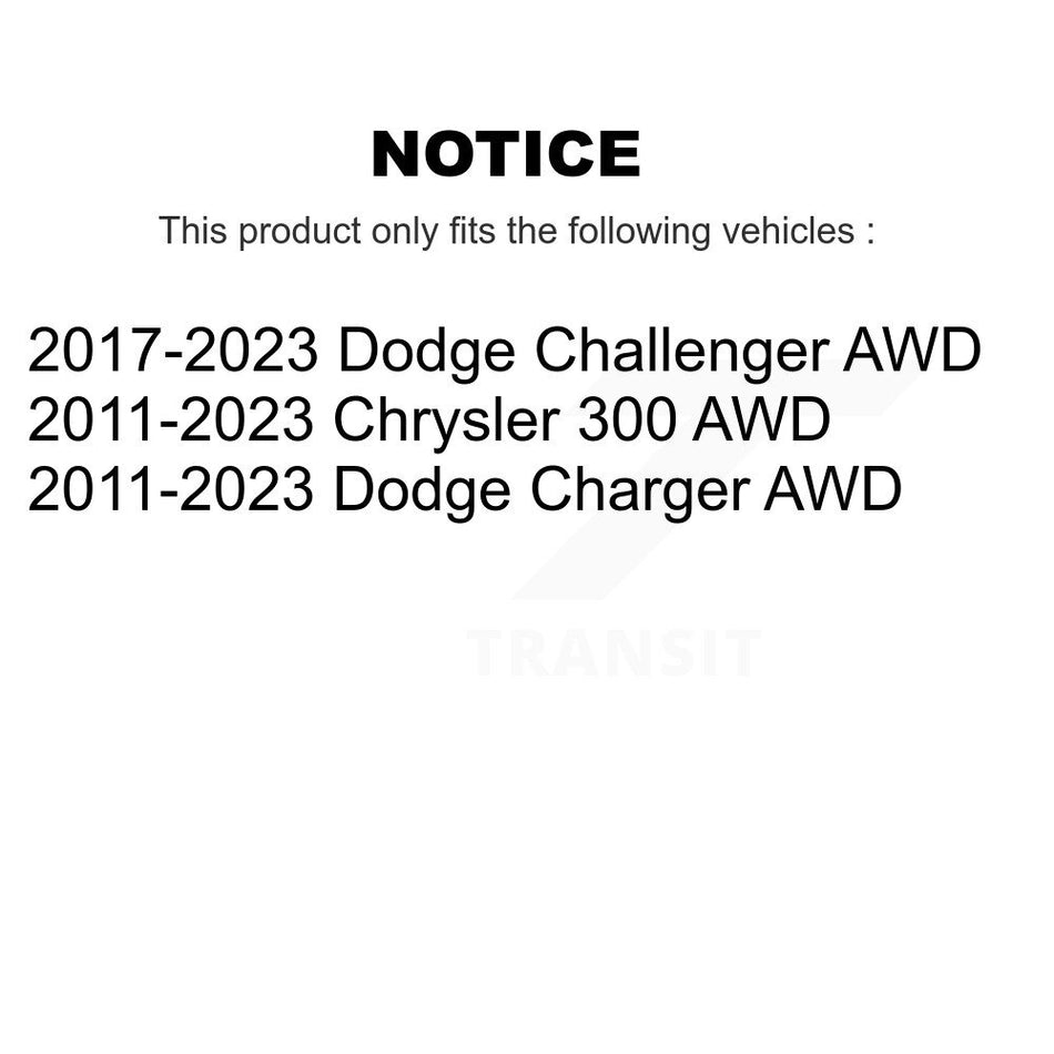 Front Suspension Control Arm Kit For Dodge Charger Chrysler 300 Challenger AWD KTR-105580