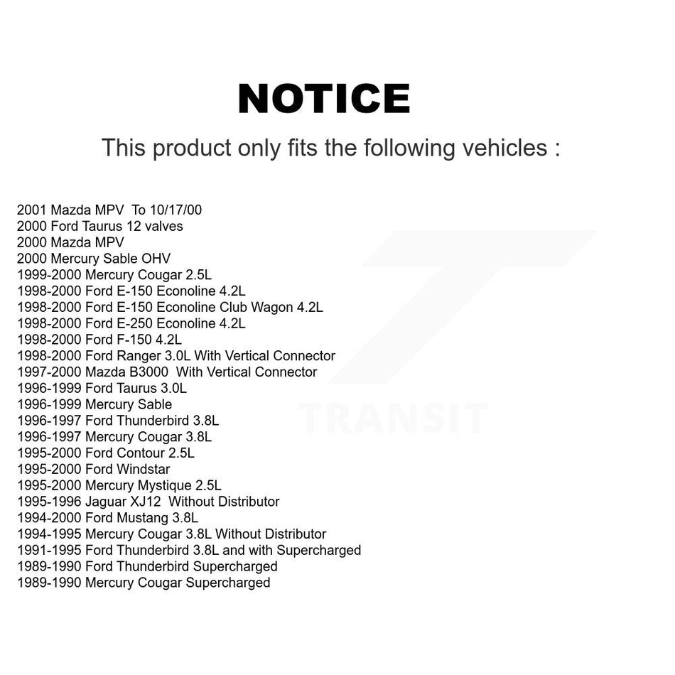 Ignition Coil MPS-MD488 For Ford F-150 Mustang Ranger Taurus Windstar Mercury Mazda Thunderbird MPV