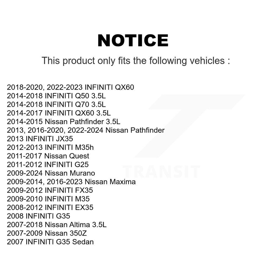 Ignition Coil MPS-MF550 For Nissan Murano Altima Pathfinder INFINITI QX60 Maxima Q50 EX35 G35 JX35