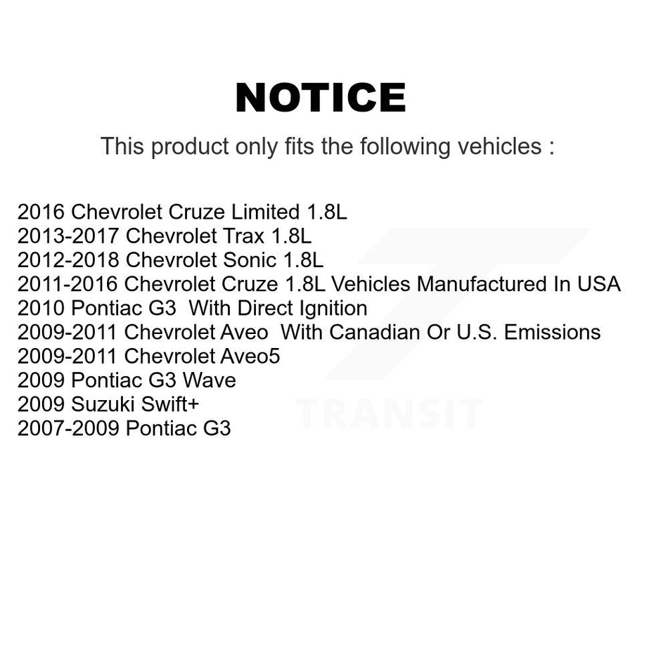 Ignition Coil MPS-MF620 For Chevrolet Cruze Sonic Trax Limited Aveo5 Aveo Pontiac G3 Suzuki Swift+