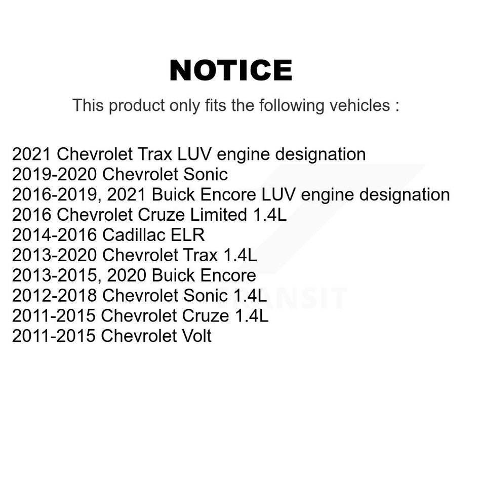 Ignition Coil MPS-MF669 For Chevrolet Cruze Buick Encore Trax Sonic Limited Volt Cadillac ELR