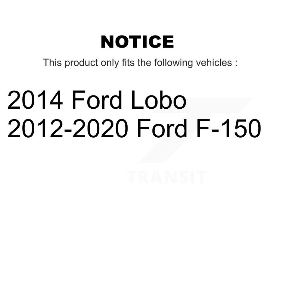 Rear Parking Brake Shoe NB-1023B For Ford F-150 Lobo