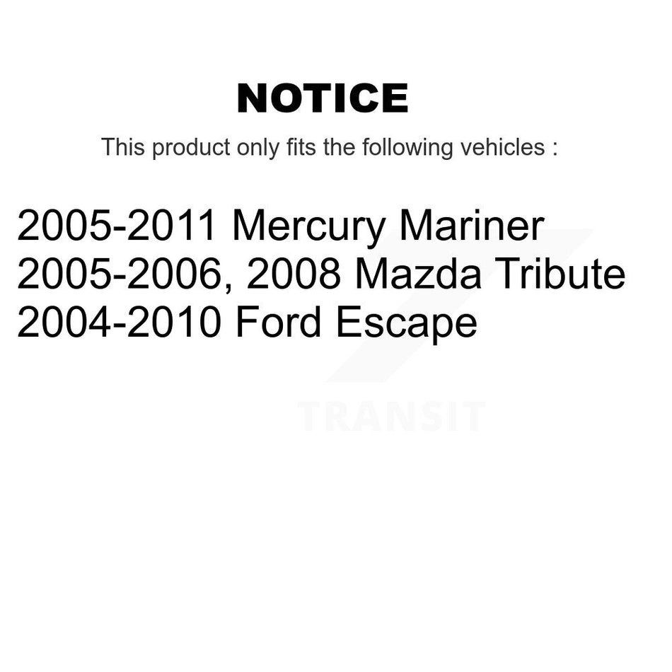 Rear Parking Brake Shoe NB-877B For Ford Escape Mazda Tribute Mercury Mariner