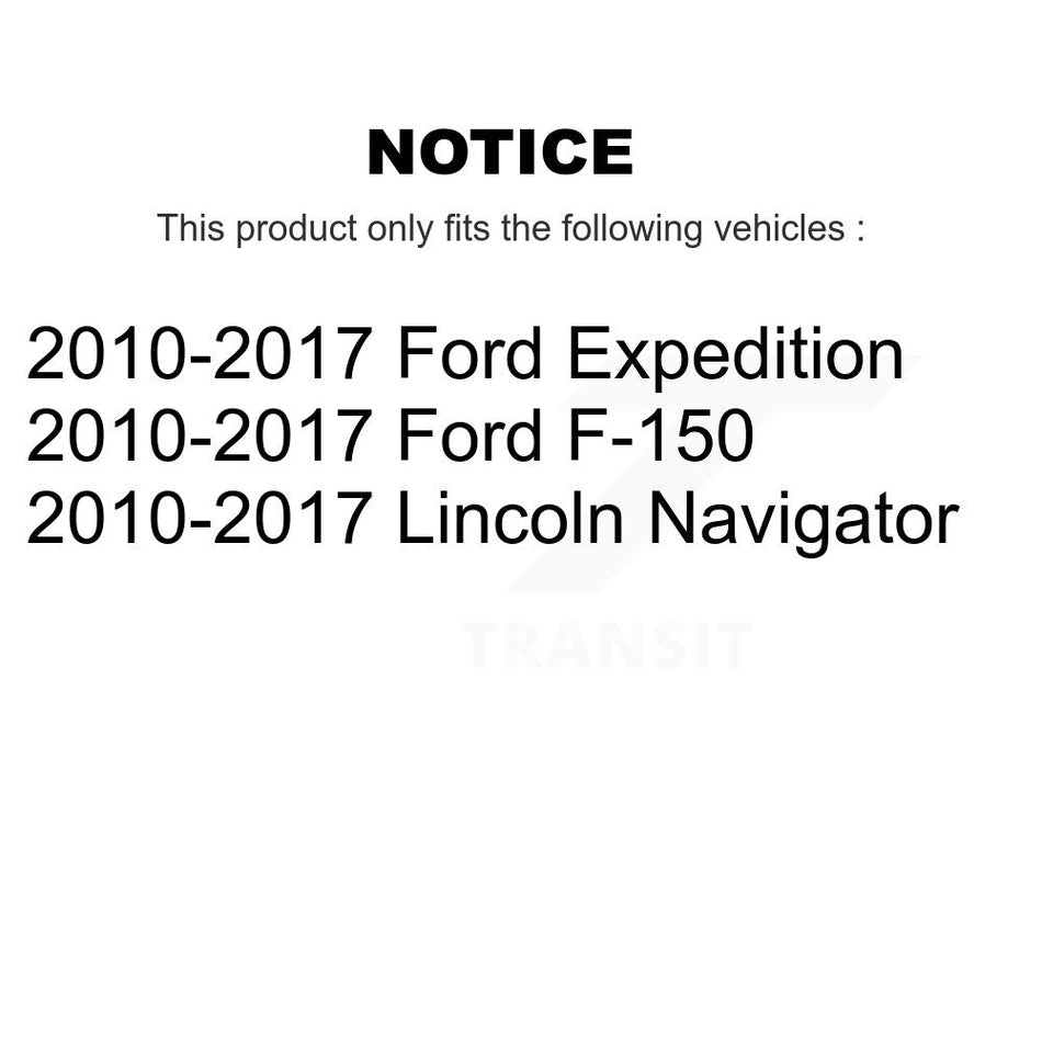 Front Semi-Metallic Disc Brake Pads NWF-ASD1414 For Ford F-150 Expedition Lincoln Navigator