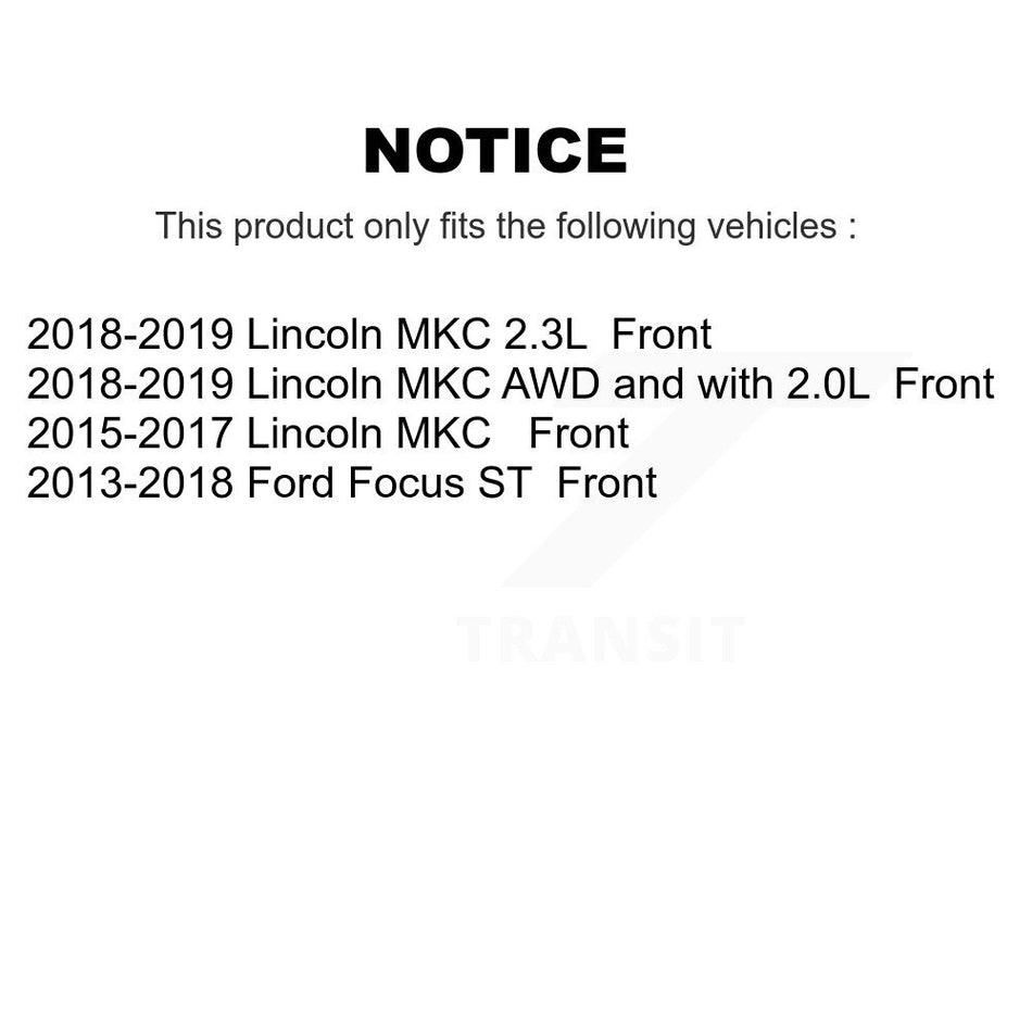 Front Ceramic Disc Brake Pads NWF-PRC1771 For Ford Focus Lincoln MKC