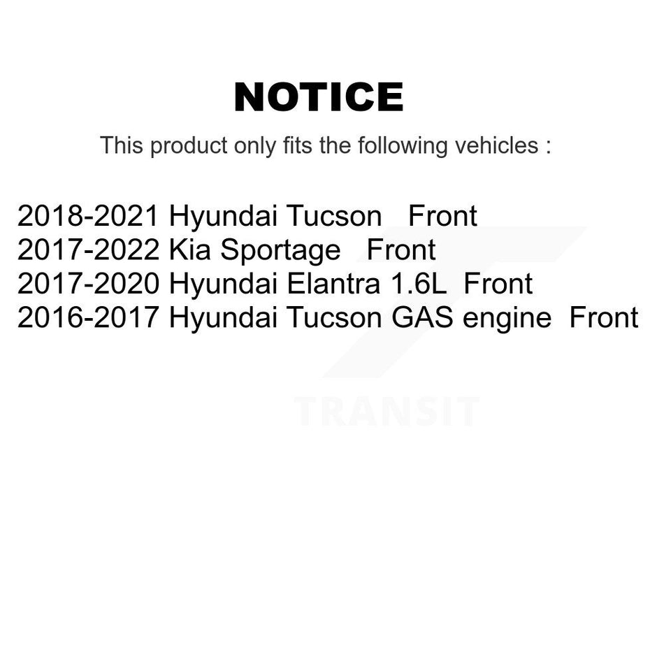 Front Ceramic Disc Brake Pads NWF-PRC1847 For Hyundai Elantra Tucson Kia Sportage