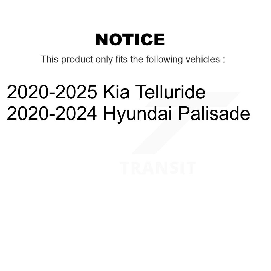 Front Ceramic Disc Brake Pads NWF-PRC2215 For Hyundai Palisade Kia Telluride