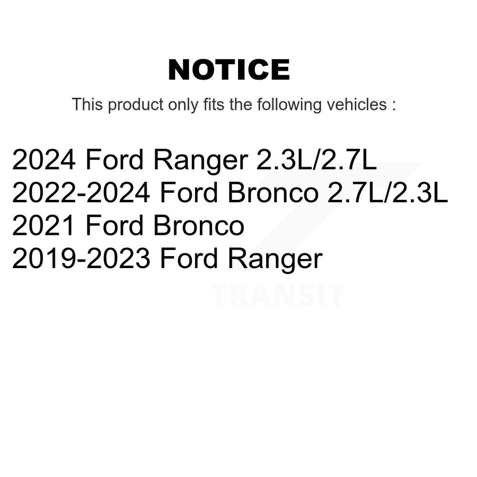 Front Ceramic Disc Brake Pads NWF-PRC2216 For Ford Ranger Bronco