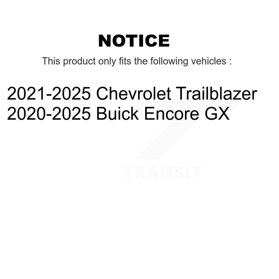 Front Ceramic Disc Brake Pads NWF-PRC2307 For Chevrolet Trailblazer Buick Encore GX