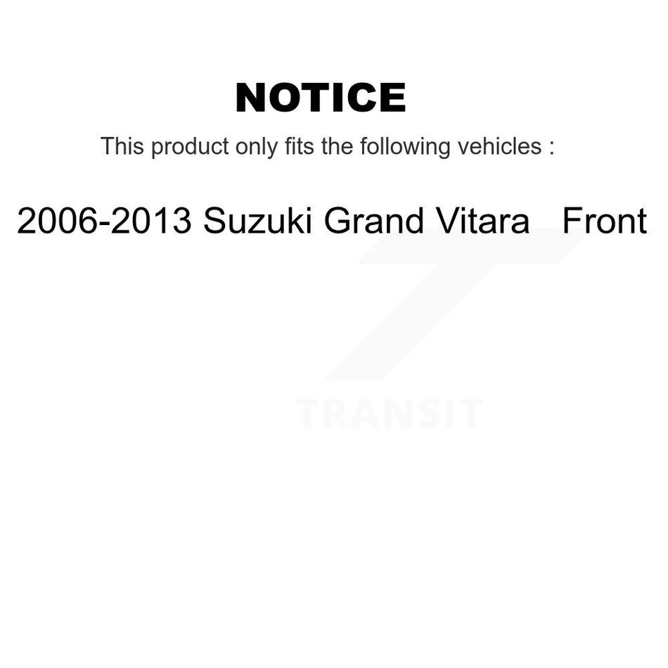 Front Semi-Metallic Disc Brake Pads NWF-PRM1188 For 2006-2013 Suzuki Grand Vitara