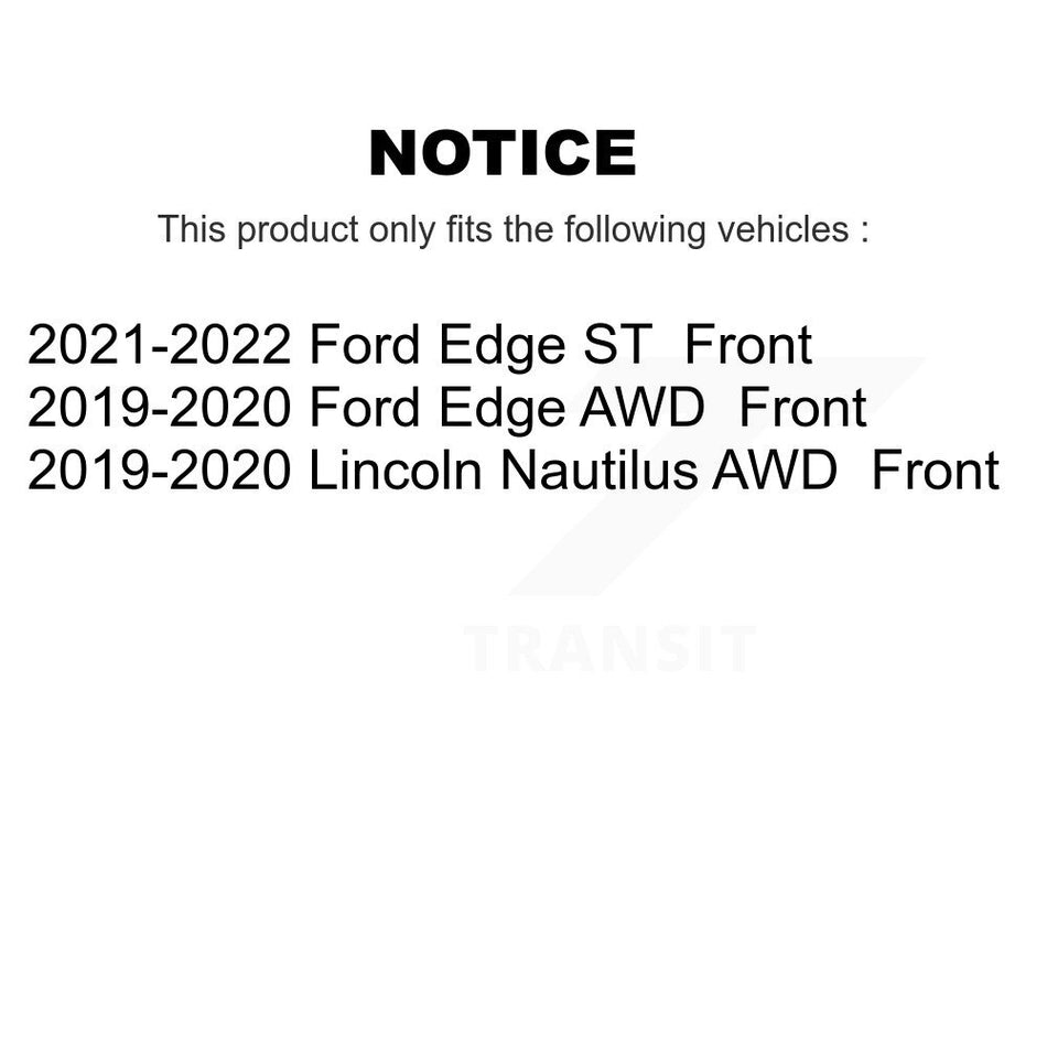 Front Ceramic Disc Brake Pads NWF-PTC2180 For Ford Edge Lincoln Nautilus