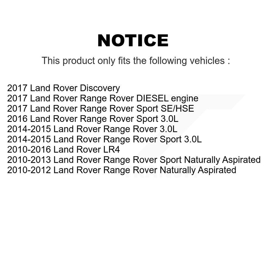 Front Semi-Metallic Disc Brake Pads PPF-D1425 For Land Rover Range Sport LR4 Discovery