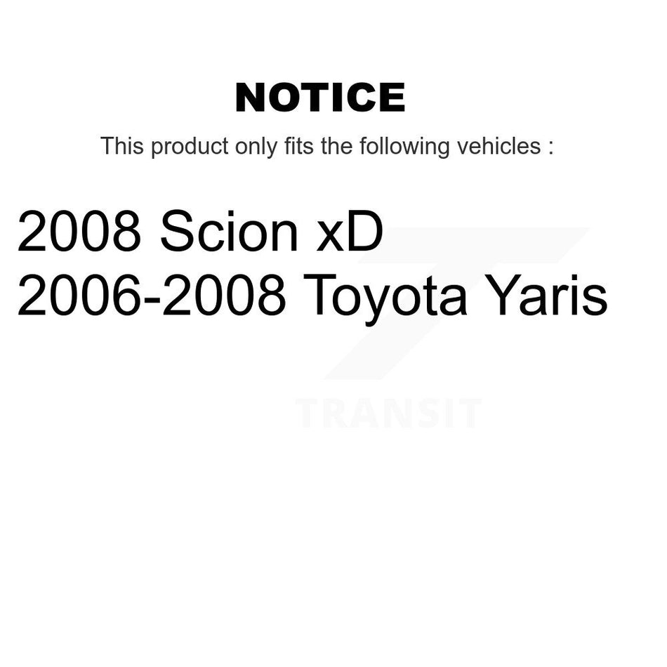 Front Left ABS Wheel Speed Sensor SEN-2ABS0619 For Toyota Yaris Scion xD