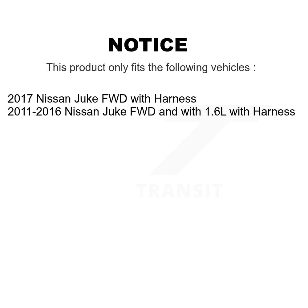 Rear Left ABS Wheel Speed Sensor SEN-2ABS0941 For Nissan Juke with Harness
