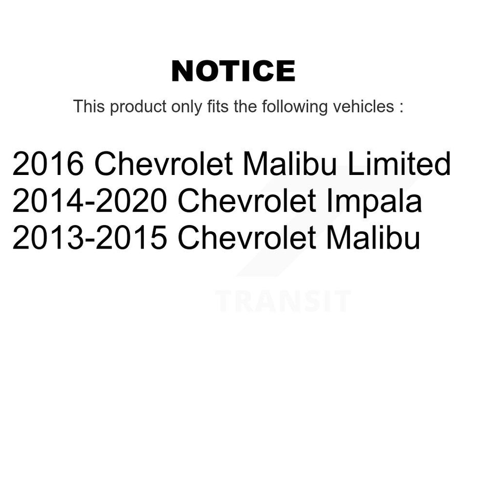 Rear ABS Wheel Speed Sensor SEN-2ABS0998 For Chevrolet Malibu Impala Limited
